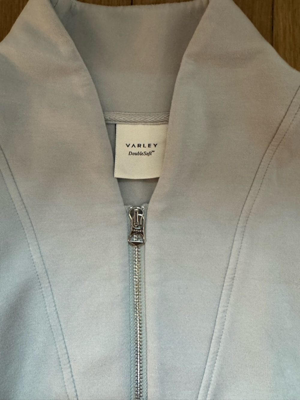 Varley Davidson 1/2 Zip Pullover Mirage Grey - Picture 2 of 3